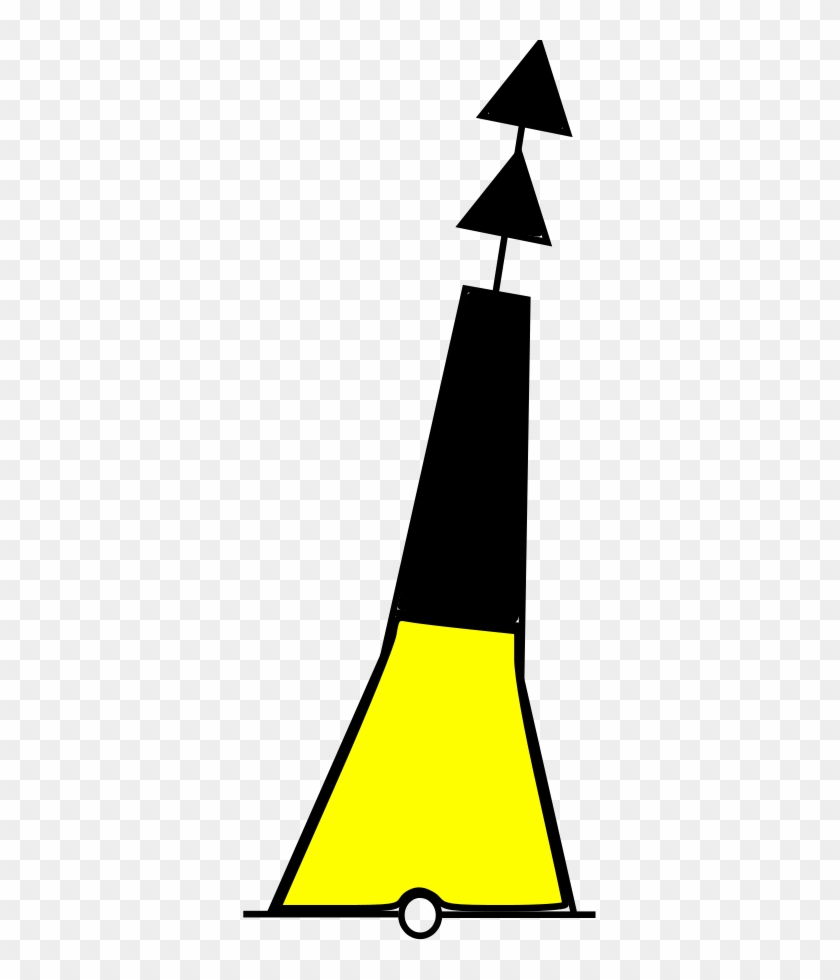 Cardinal Buoy North Clip Art - Cardinaal Boei #175660