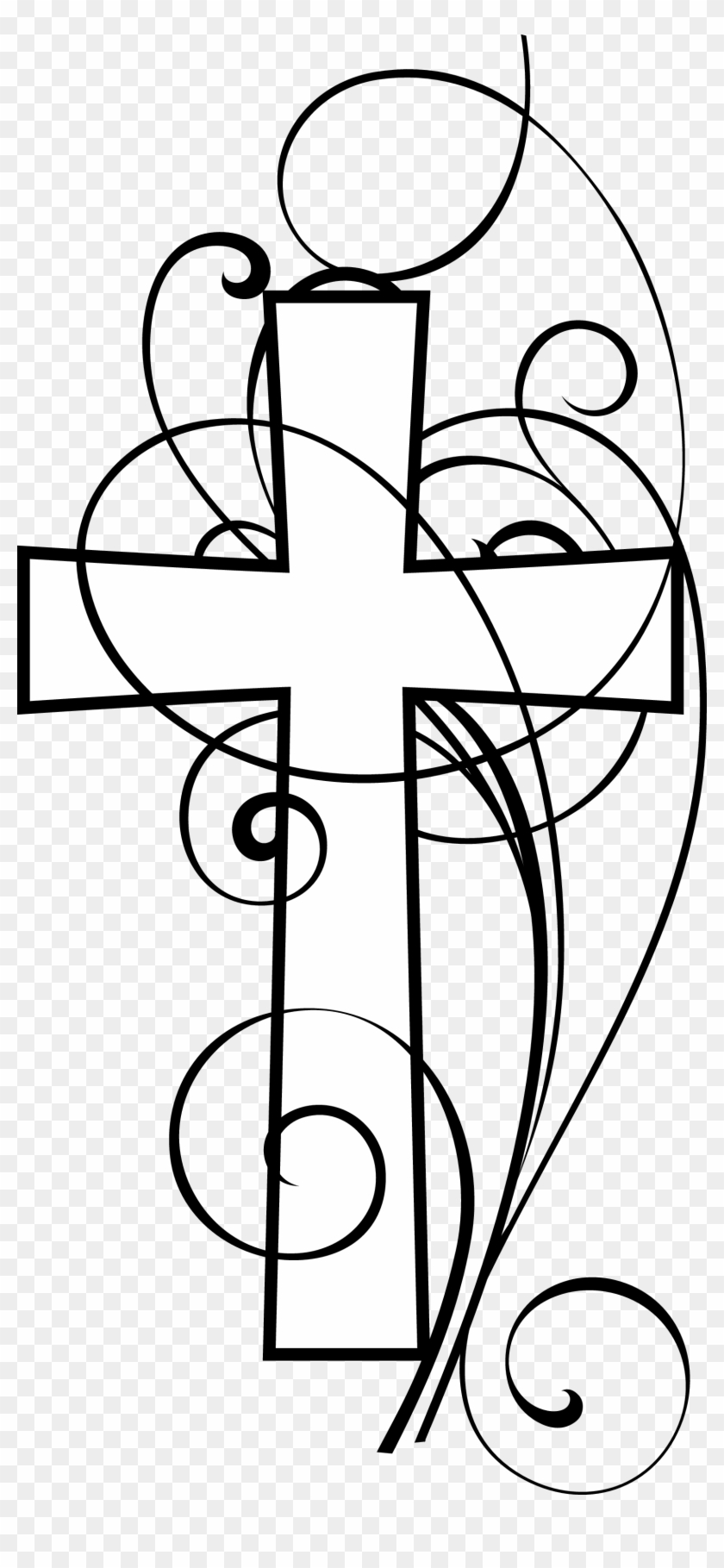 Christian Cross Clip Art Black And White - Christian Clip Art Free #175665