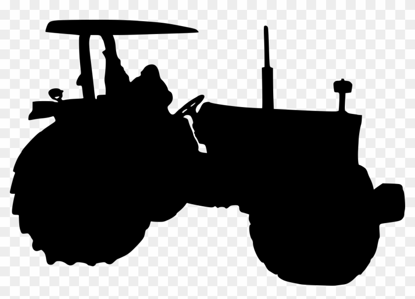 Tractor Silhouette - Tractor Silhouette Png #175682