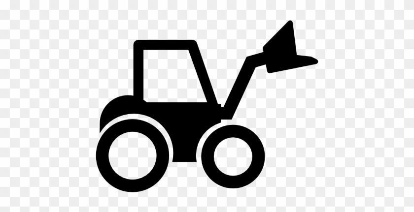 Wheel Loader Tractor Free Icon - Tractor #175692