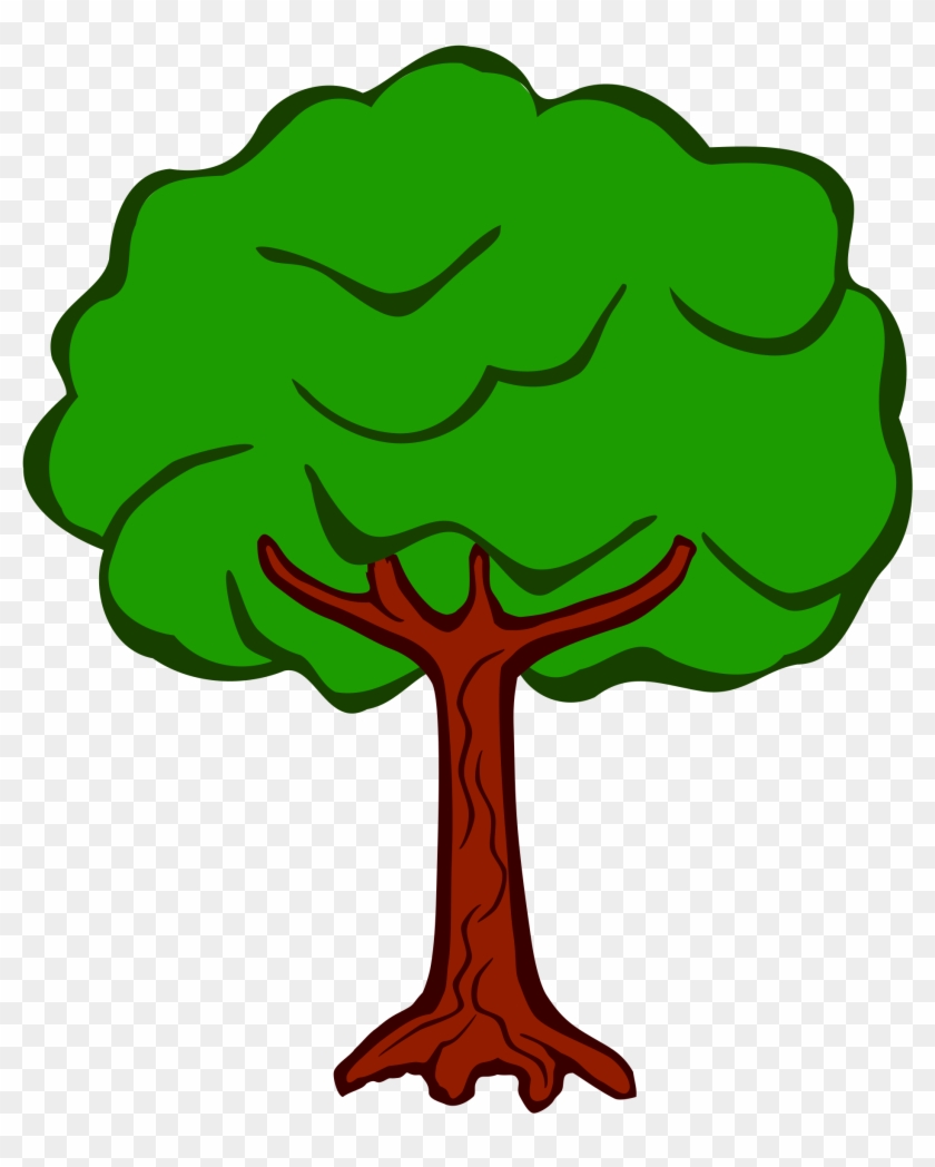 Clipart Baum - Tree Coloured #175751