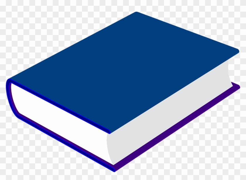 Co-op - Clipart - Blue Closed Book #175785