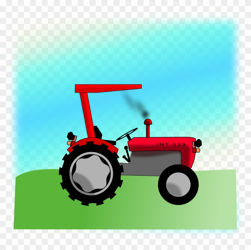 Tractor Tractor Clipart Png - Trator Desenho Vermelho - Free Transparent PNG  Clipart Images Download