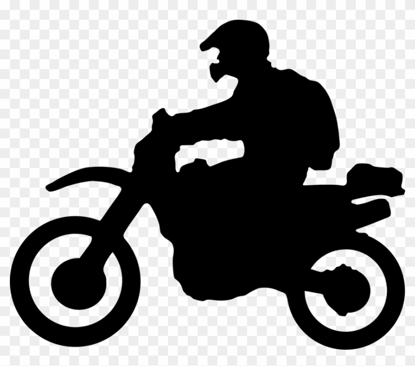 Motorrad Clipart Enduro - Moto Vector #175853