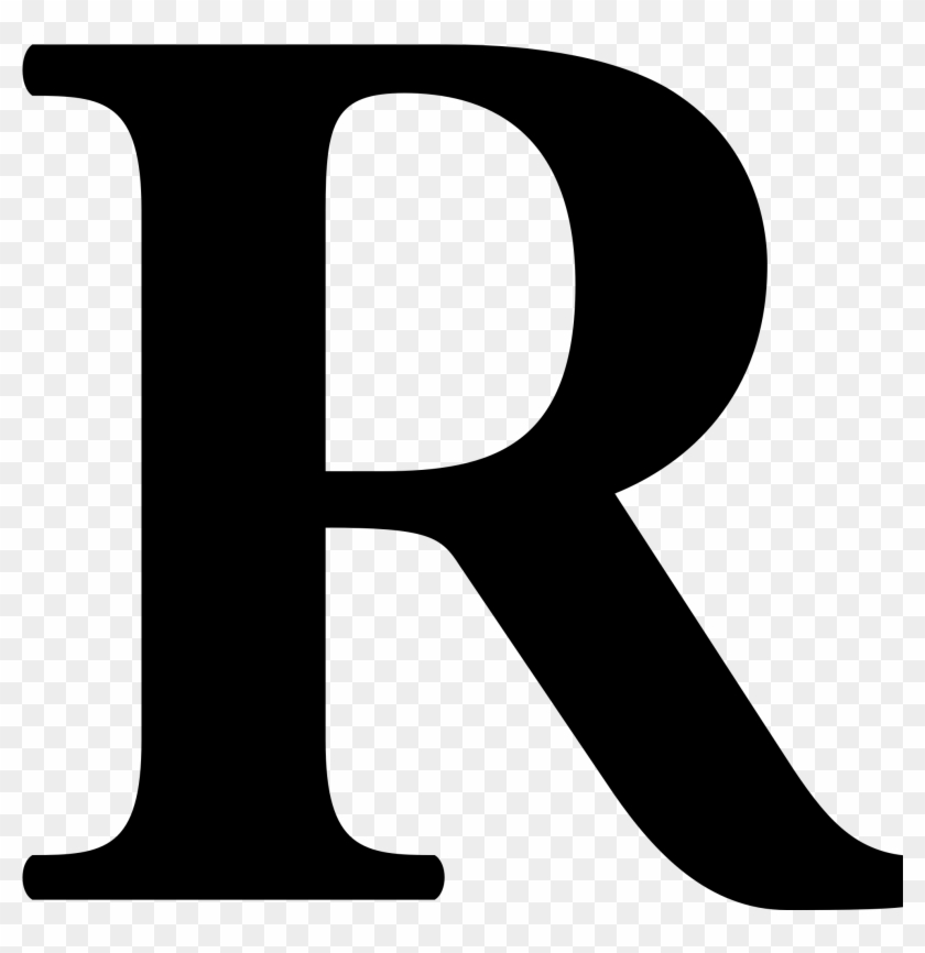 R B Charts - Letter R Times New Roman #175856