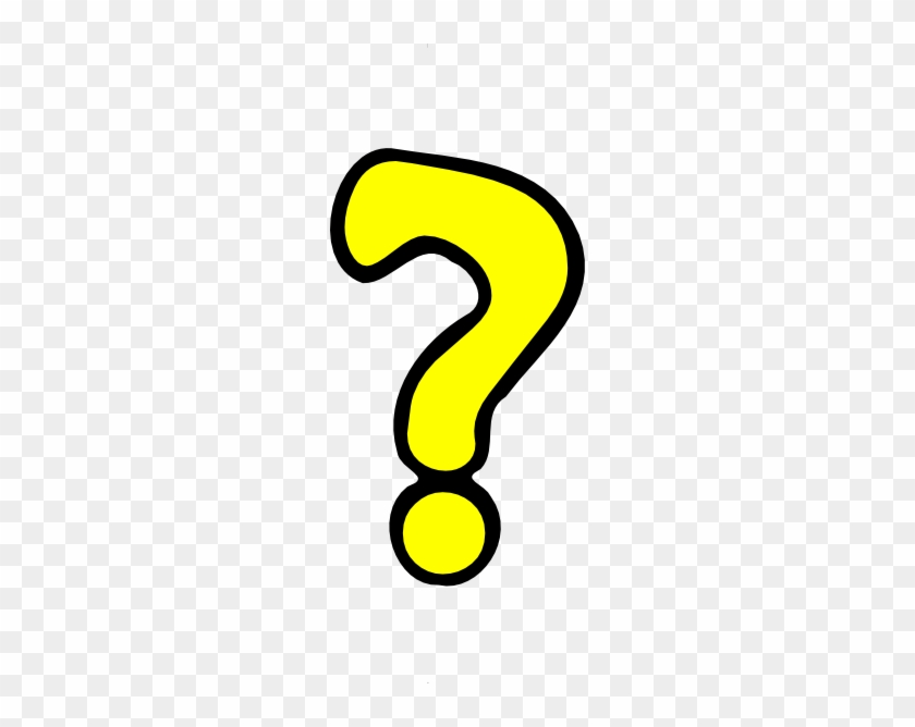 Question Mark Yellow Png Clip Art - Portable Network Graphics #175868