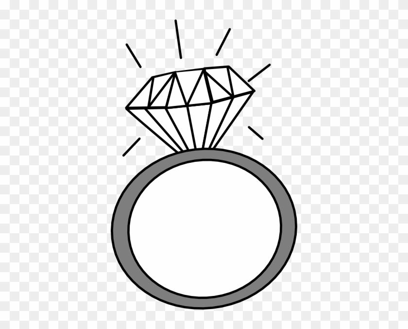 Free Ring Clipart Black And White Image 11178, Ring - Free Wedding Ring Clipart #175960