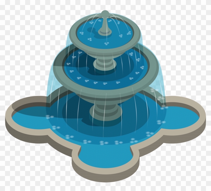 Water Fountain Png Clipart - Fountain Clipart #175997