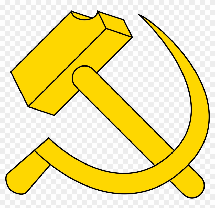 Hammer And Sickle Russian Revolution Clip Art - Hammer And Sickle Russian Revolution Clip Art #176015