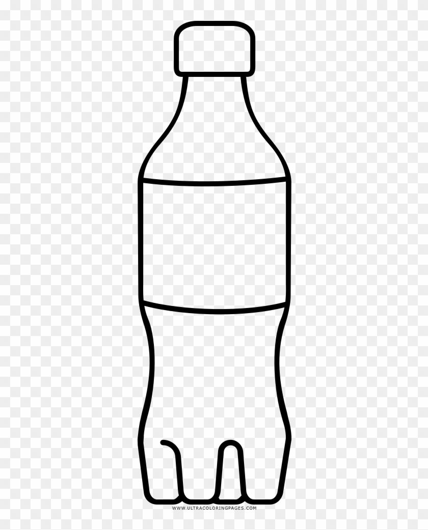 Water Bottles Line Art Coloring Book Clip Art - Black And White Water Bottle Clipart Png #176013