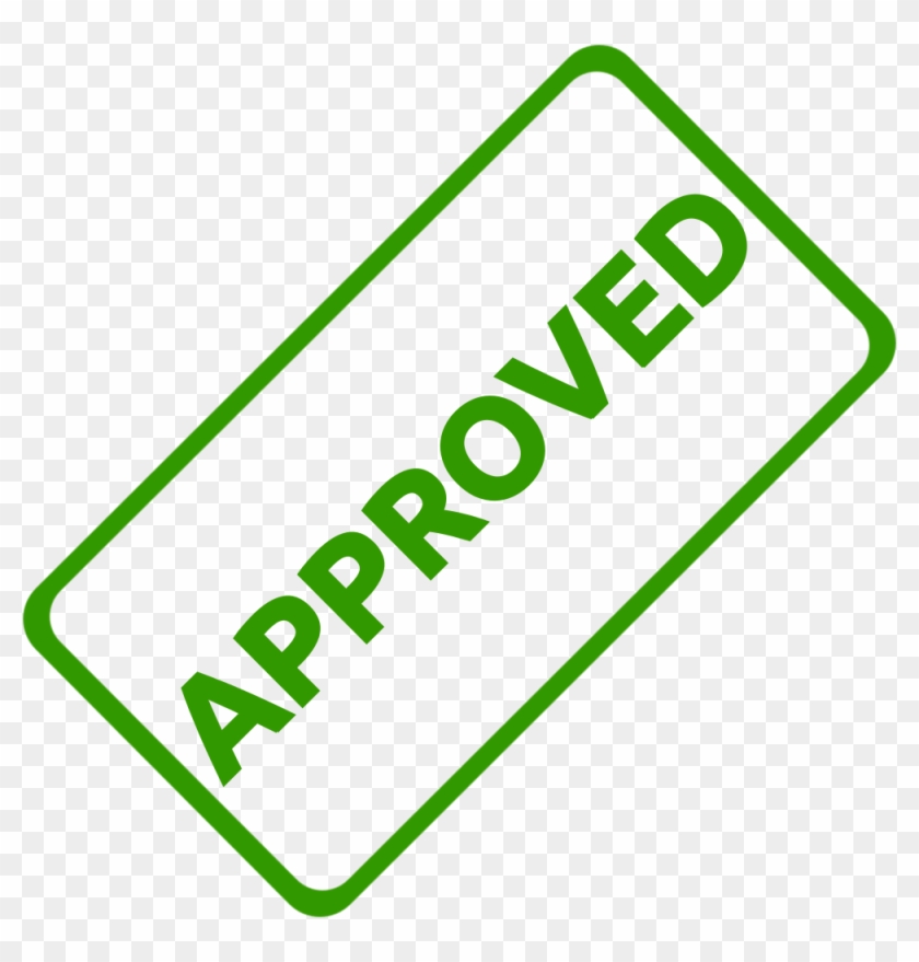Approval Logo - Approved Clipart #176054