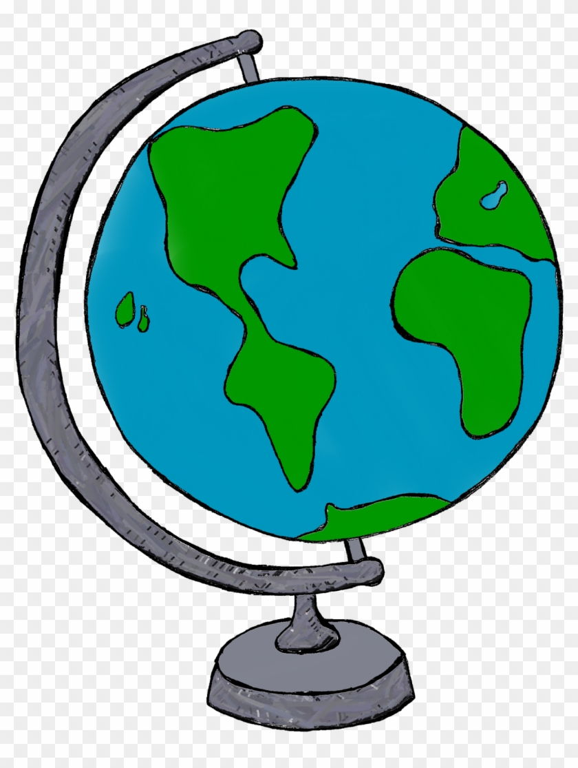 Globe - Clipart Of A Globe #176160