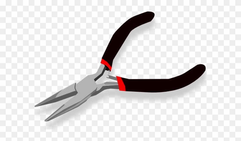 Free Vector Tongs Clip Art - Hardware Tools Clip Art #176195