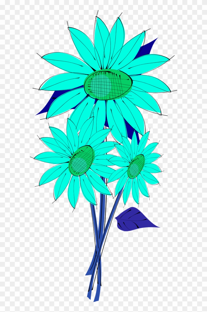 Vector Clip Art - Sunflower Clip Art #176204