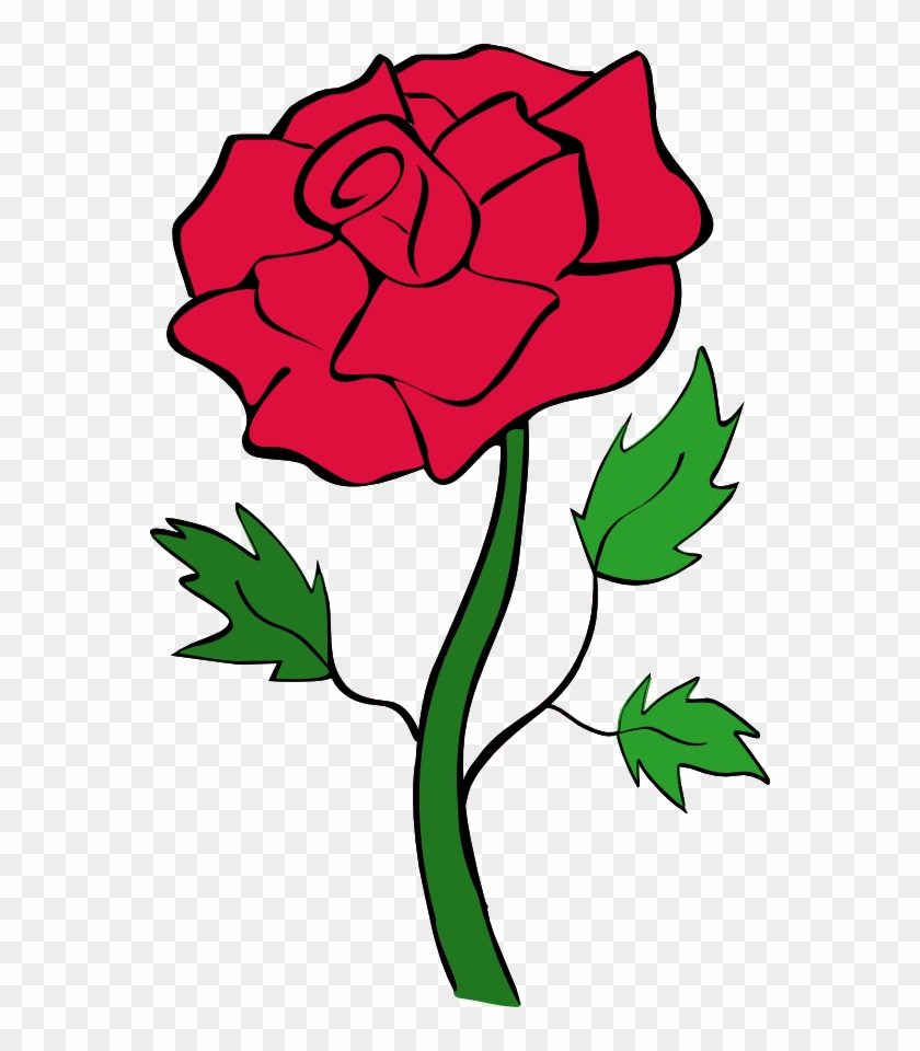 Rosered - Rose Picture Clip Art #176212