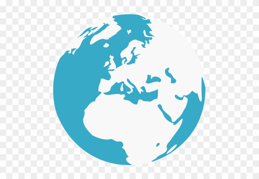Erde Blau Und Grün Globus Vektor - Earth Planet Svg Icon #176234