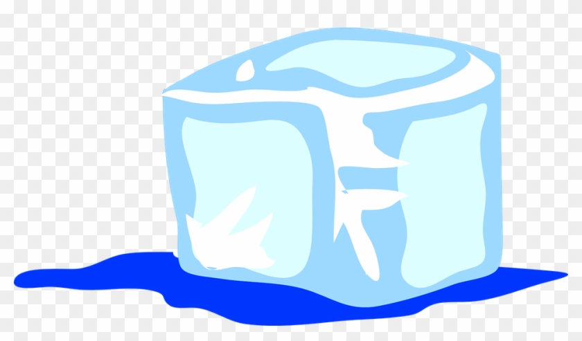 Ice Cube Frozen Water Ice Drink Cold Cool - Ice Cube Clip Art #176241