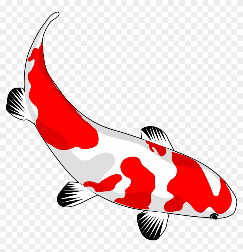 Koi Clipart Japanese Koi - Japanese Fish Clipart #176264