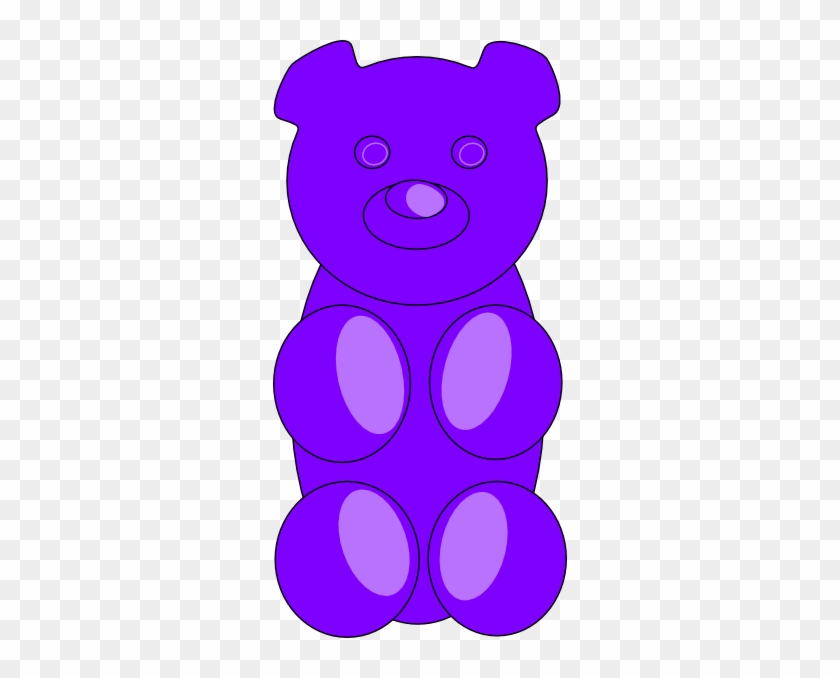 Gummy Bear Clipart Teddy Bear Outline Pencil And In - Gummy Bear Outline #176284