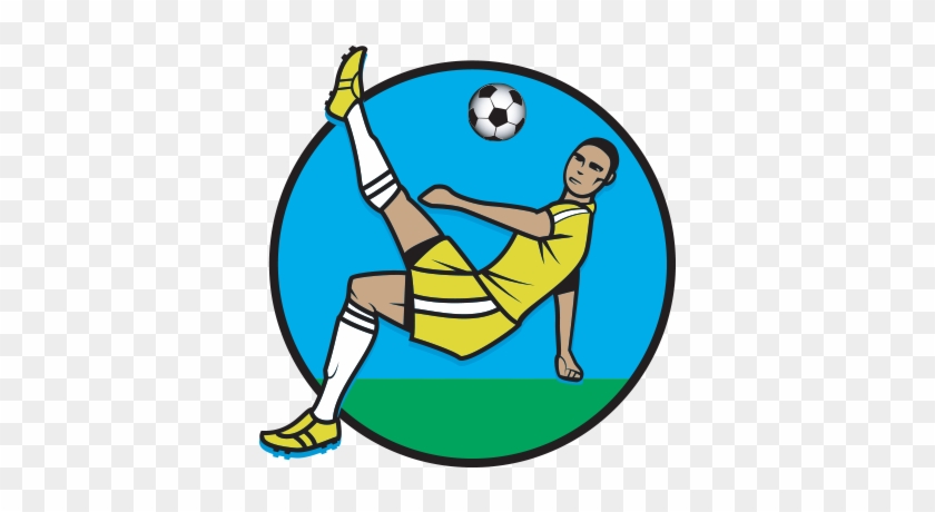 Soccer Euro Football Player Free Vector - Football Vector Logo Png #176299
