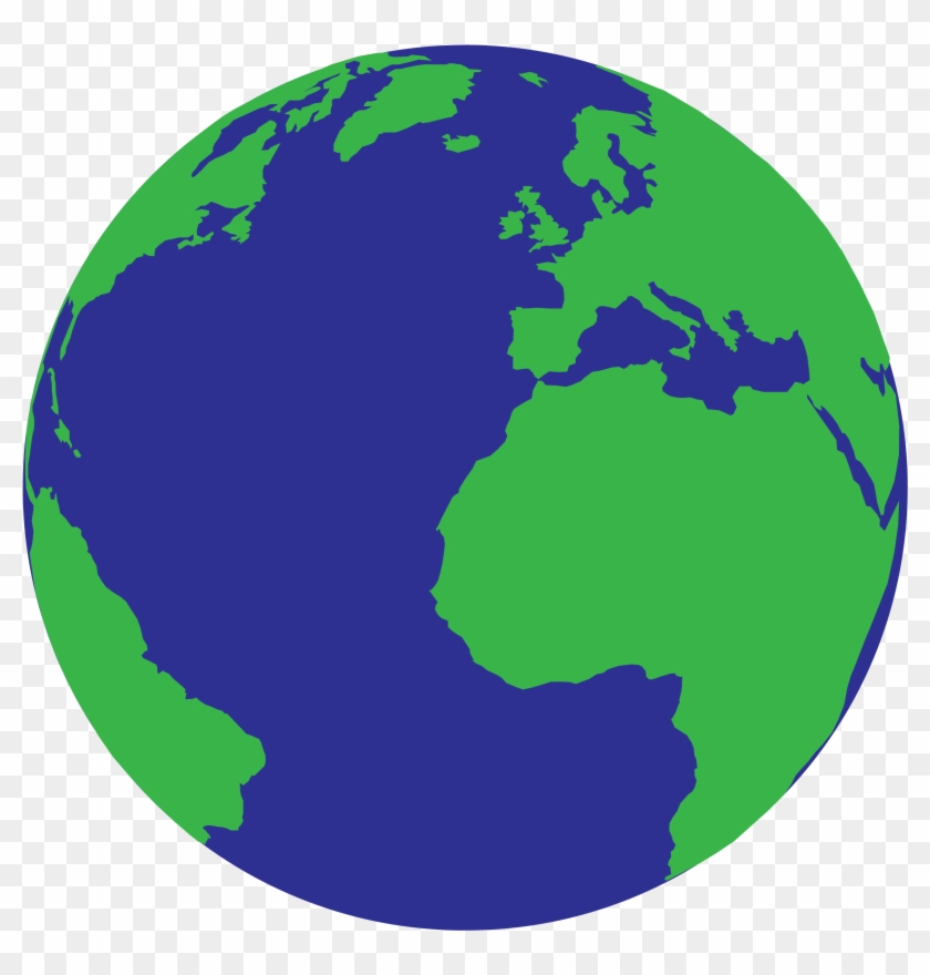 Globe Clipart Png - Earth Drawing #176304