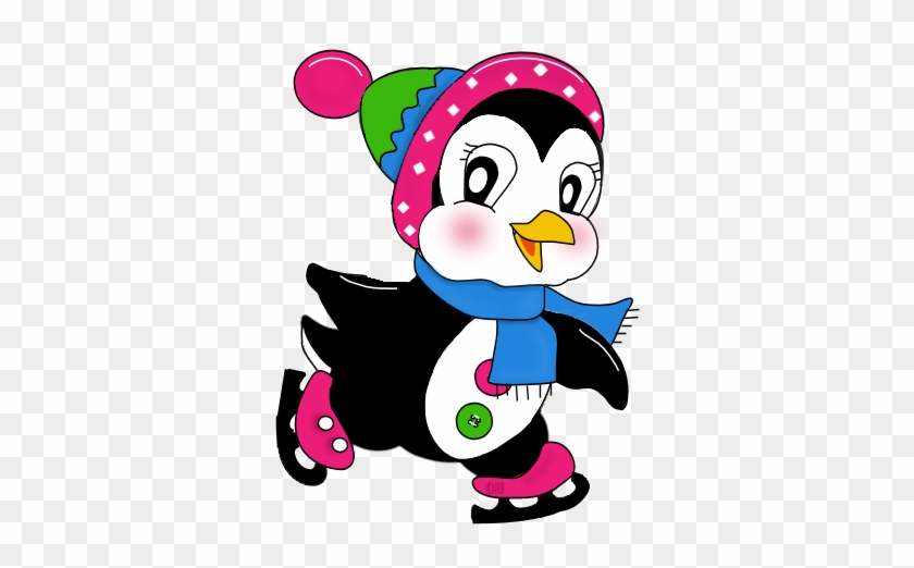 Penguin Clipart Winter Animal - Free Winter Penguin Clipart #176303