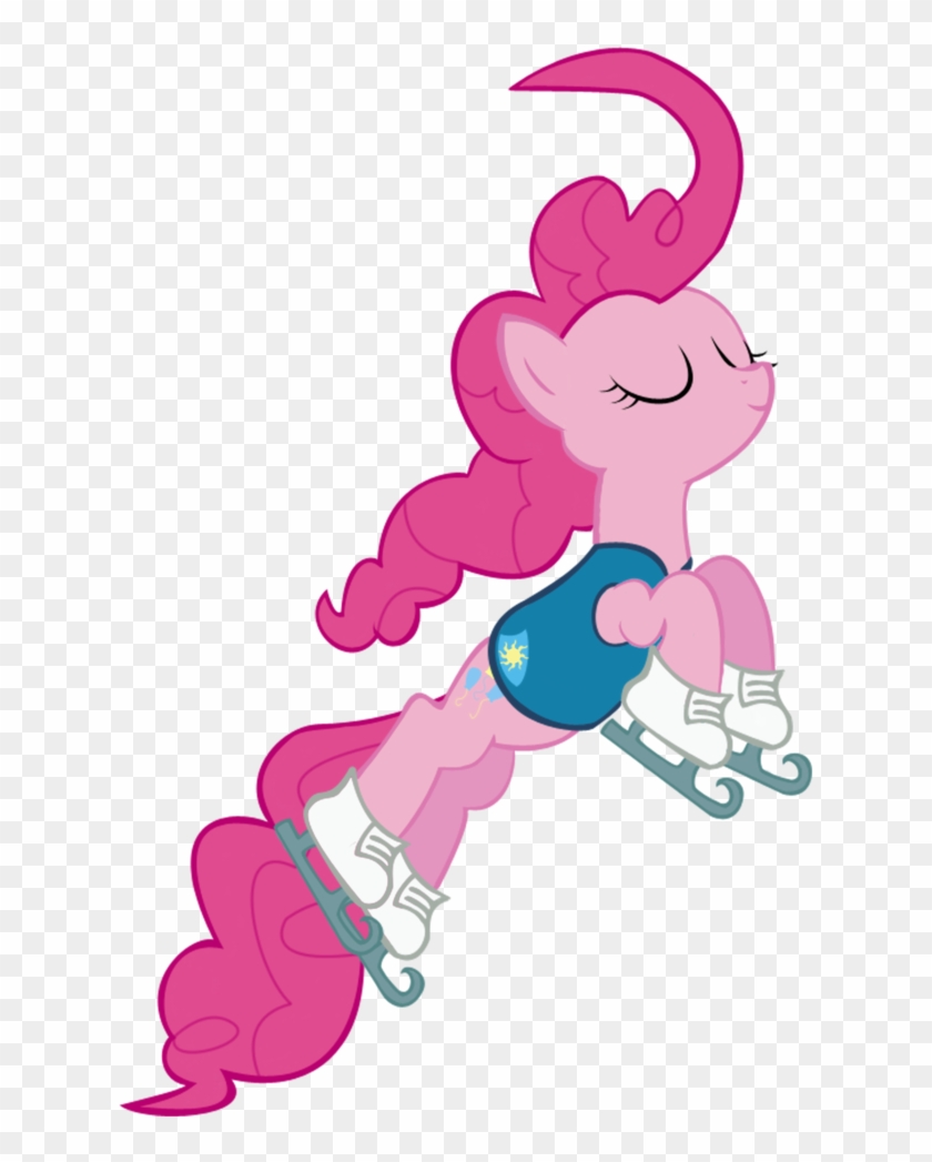 Pinkie Pie Ice Skates By Mastermcnugget - My Little Pony Ice Skating #176315