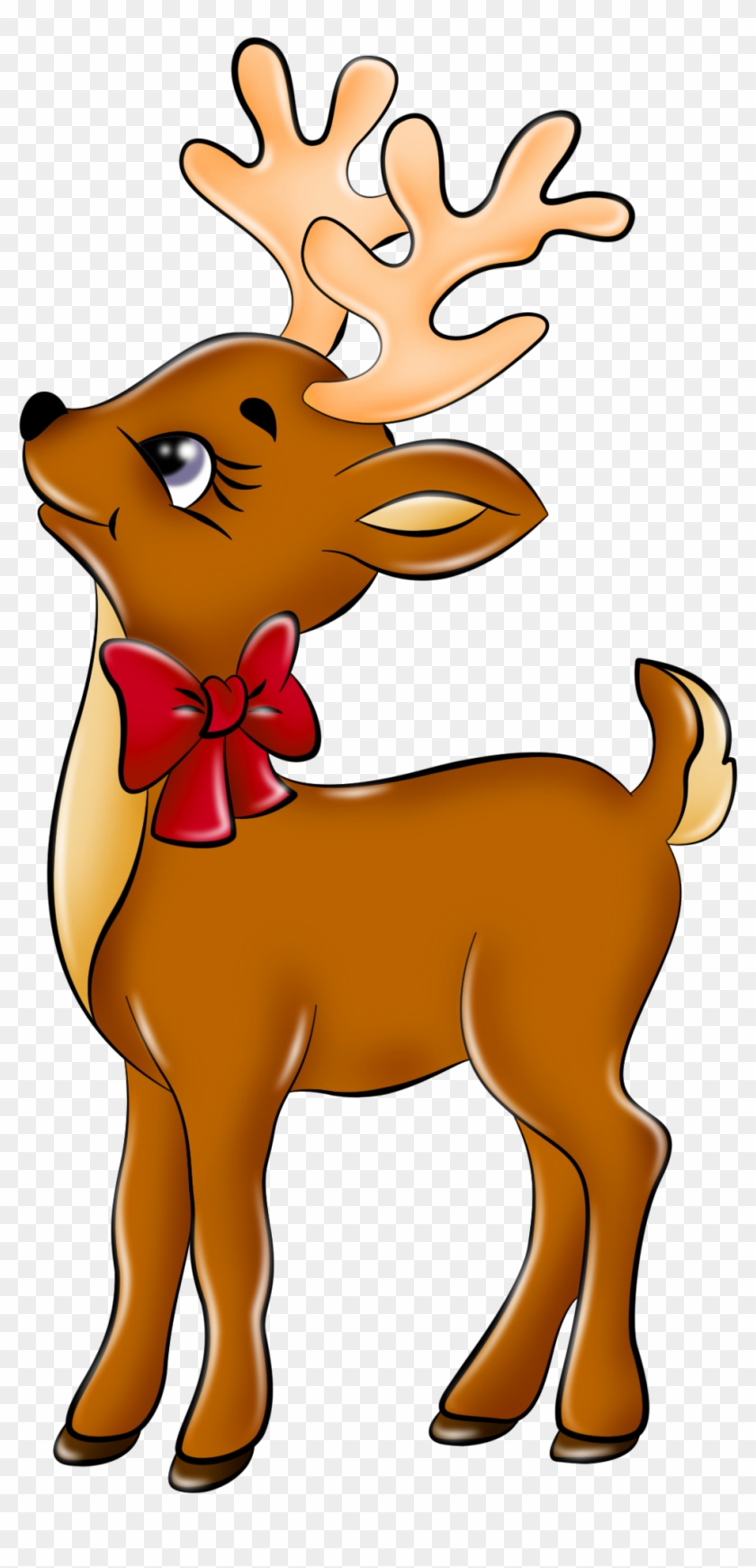 Wildlife - Cartoon Reindeer - Free Transparent PNG Clipart Images Download