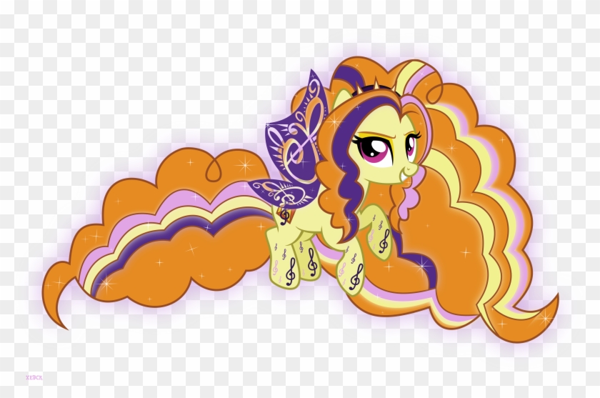 Rainbow Power Adagio Dazzle By Xebck - Rainbow Power My Little Pony #176375