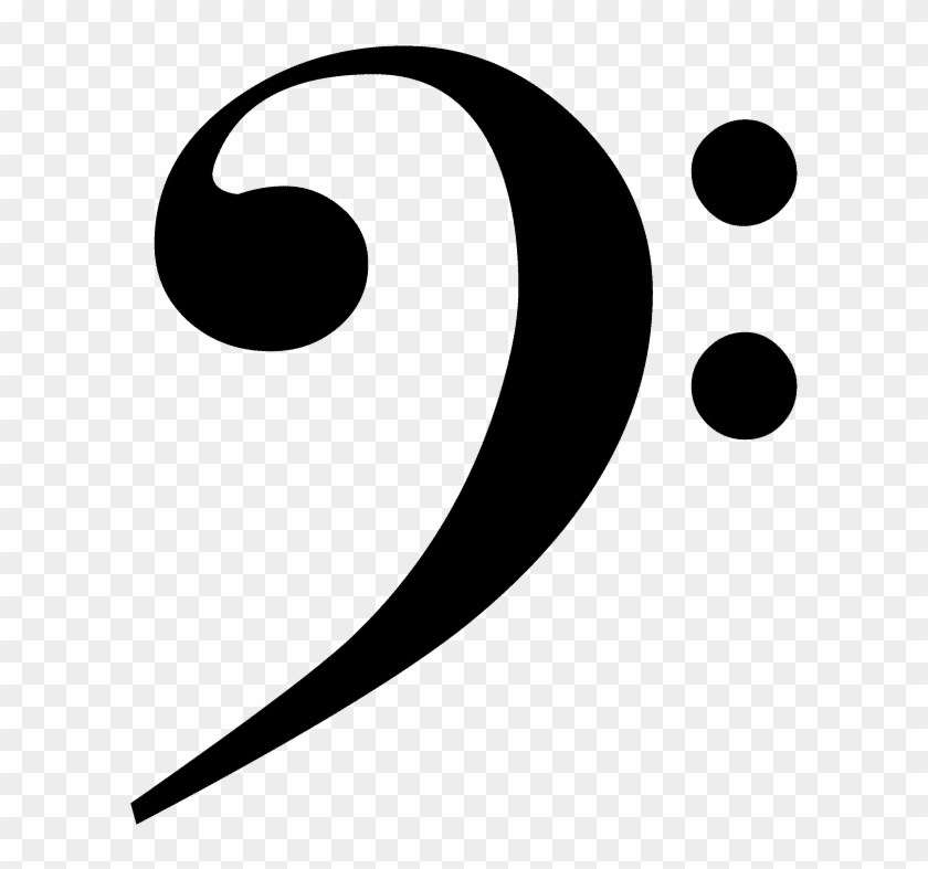 Clave De Fa - Bass Clef Clip Art #176424