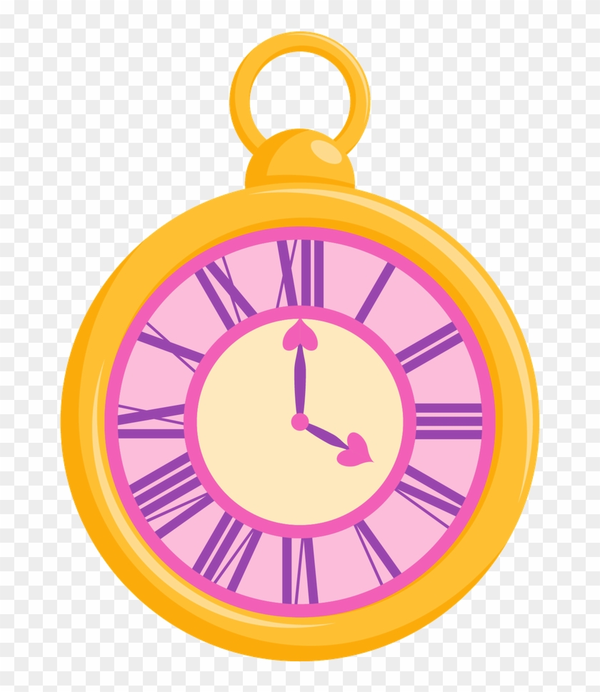 Say Hello - Alice In Wonderland Clock Png #176486