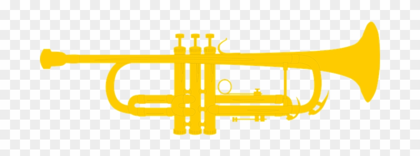 Trumpet Bugle Music Instrument Musical Ins - Trumpet Silhouette #176492