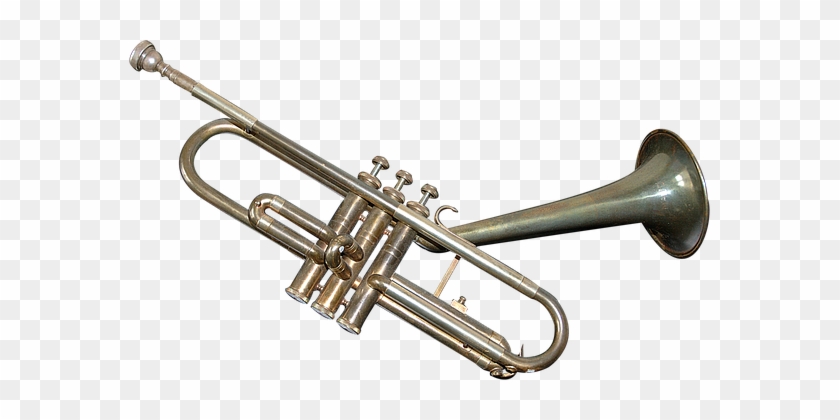 Trumpet Musical Instrument Wind Instrument - Box Tubular Valve Trumpet #176495