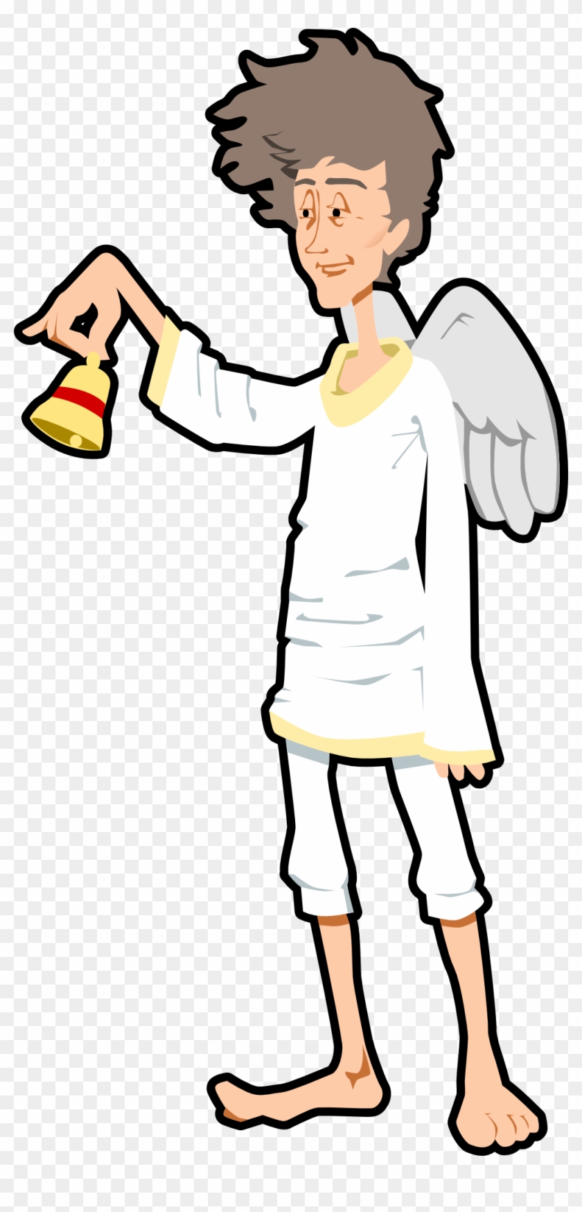 Angel Bell Xmas Christmas 999px 192 - Clip Art #176526