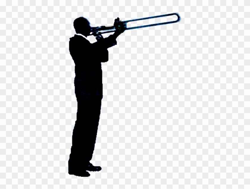 Sinatra - Trumpet - Silhouette Tromboniste #176529