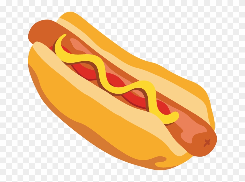 Sausage In Bun Clipart #176543