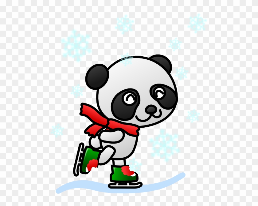 Skating Panda Note Cards (pk Of 20) #176597