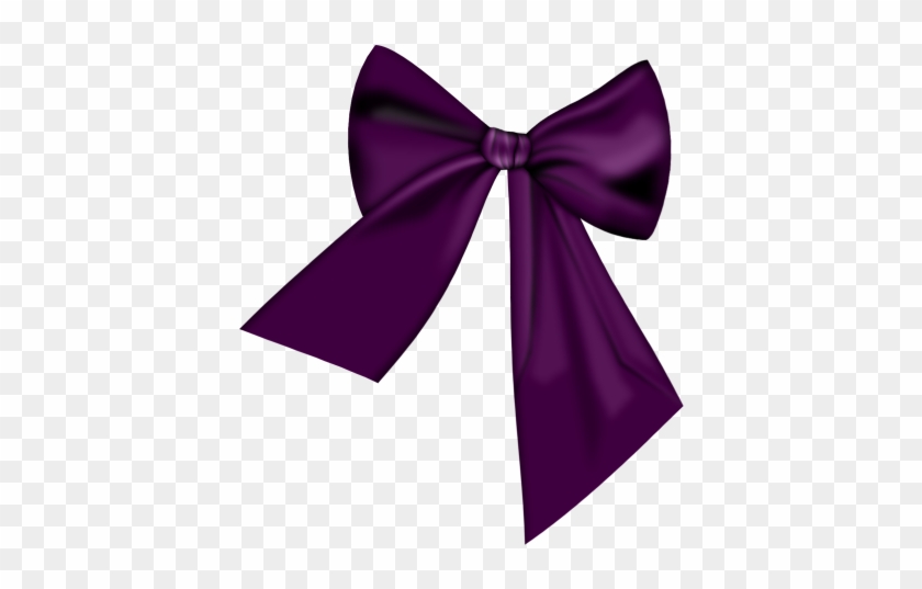 Purple Bow Clipart - Purple Bow Png #176634