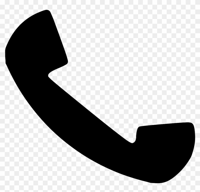 Telephone, Receiver, Handset, Phone, Speaker - Telephone Vector Black #176788