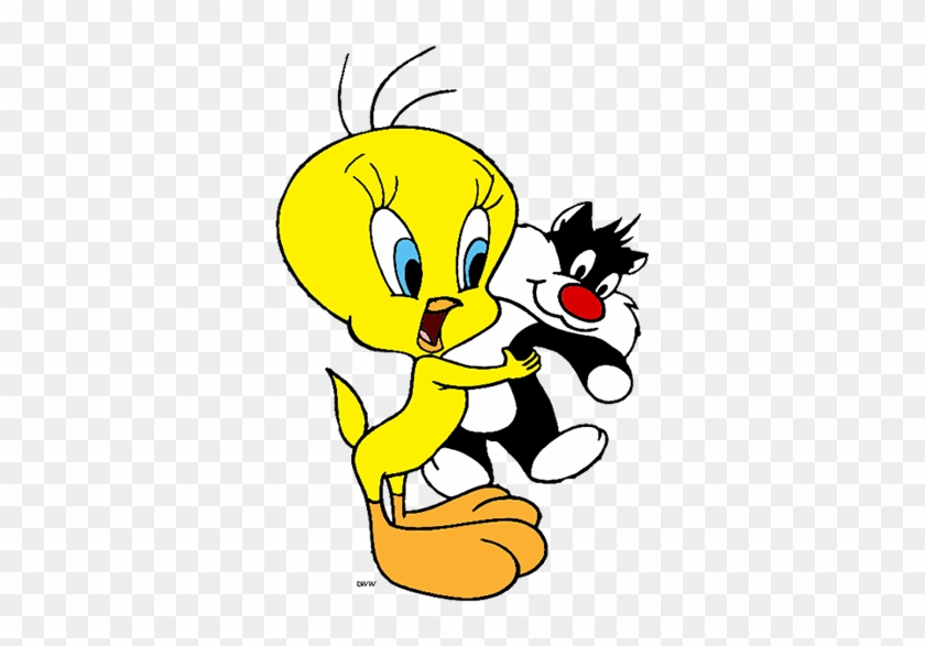 Cartoon Characters - Google Search - Tweety - Print Colouring Pictures  Tweety - Free Transparent PNG Clipart Images Download