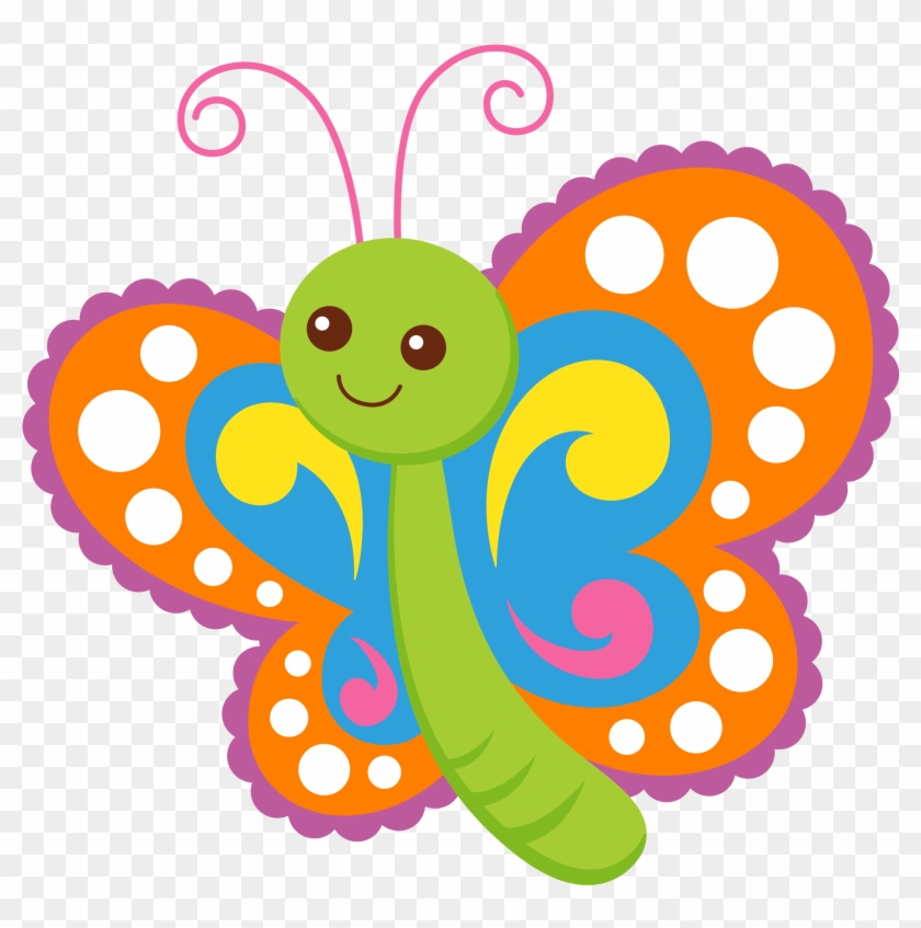 Butterfly Clipart For Kids - Butterfly Cute Clipart #176844