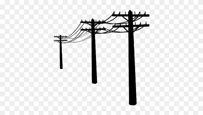 Telephone Clipart Telephone Line - Telephone Poles #176887