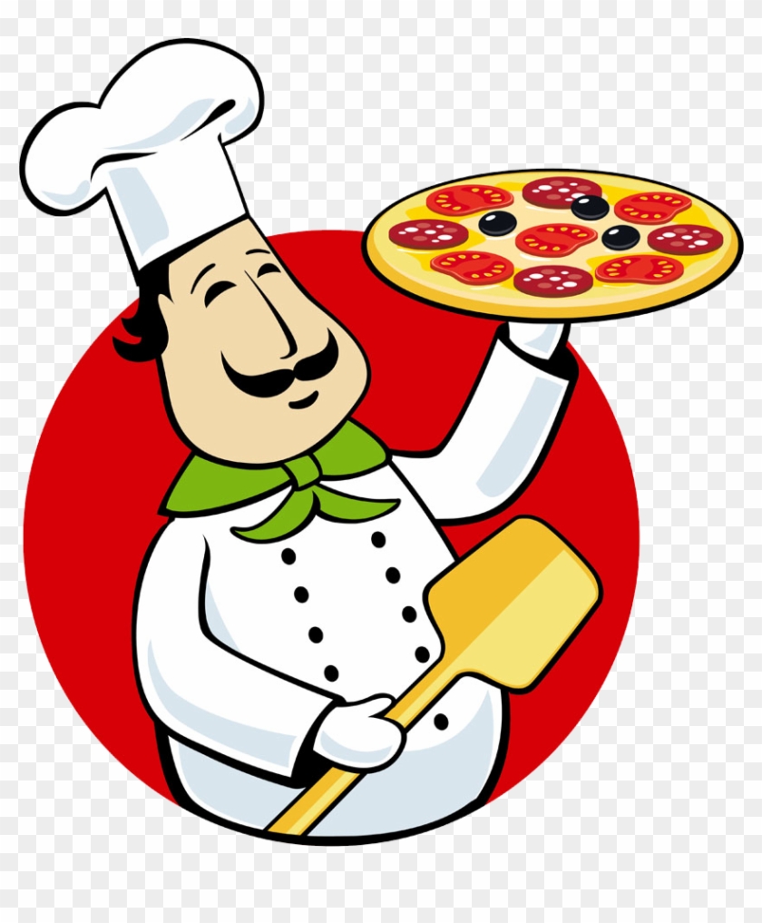 Pizza Delivery Italian Cuisine Chef Clip Art - Italian Pizza Chef Png #176919