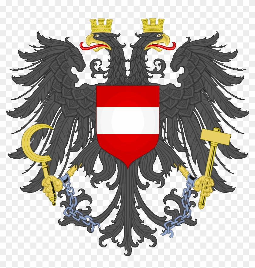 Coat Of Arms Austria By Metalarchangel - Double Headed Eagle Coat Of Arms #176938