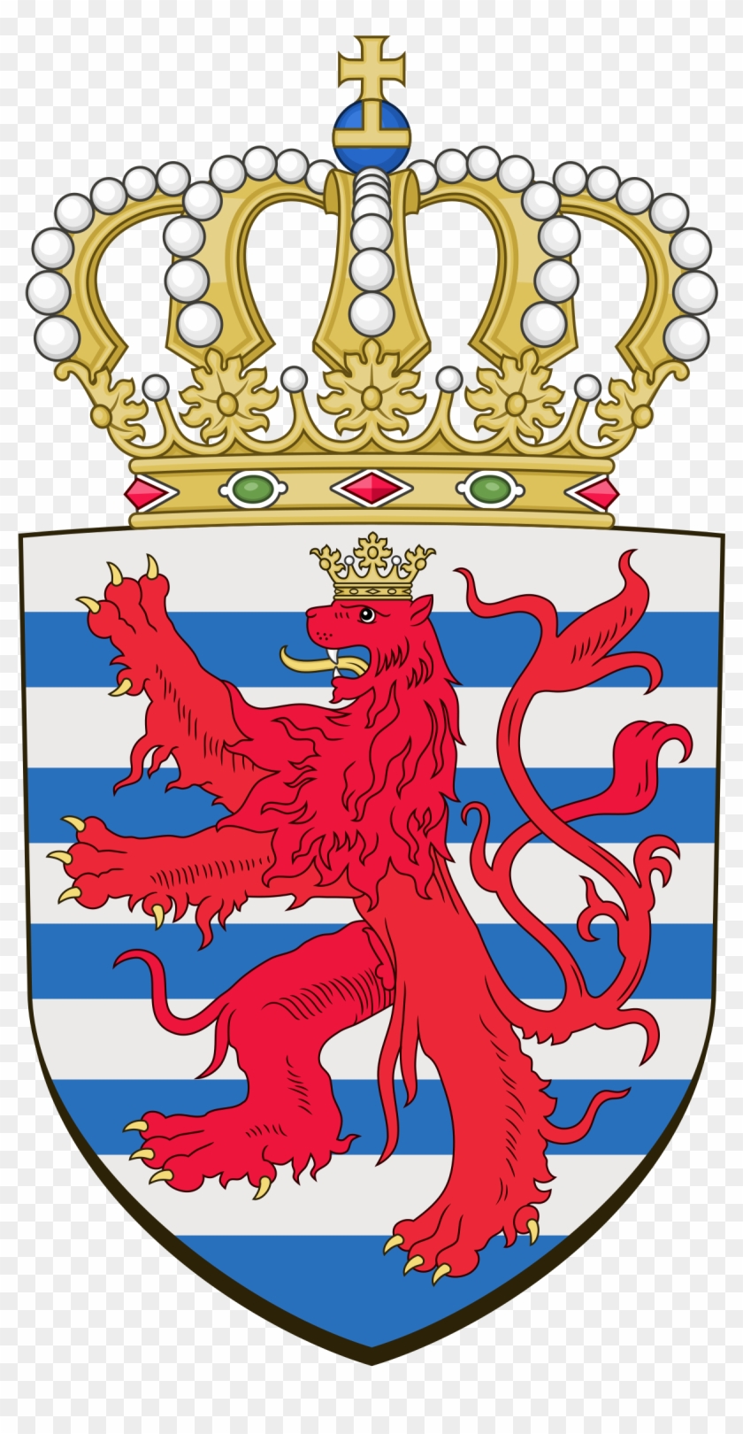 Luxembourg Coat Of Arms #176981