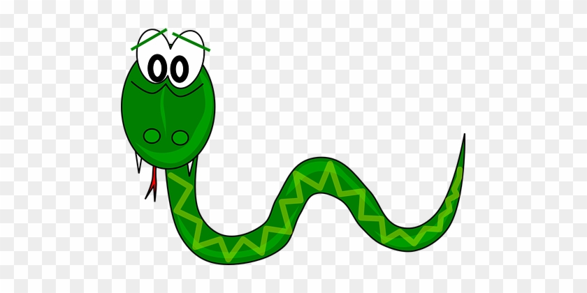 Boa Constrictor Clipart Happy - Green Snake Clipart #177011