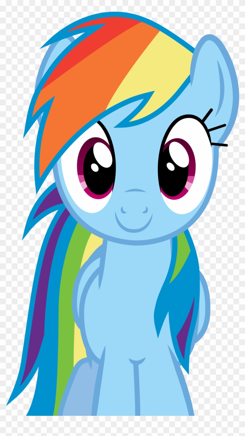 Head Clipart My Little Pony - My Little Pony Rainbow Dash Face #177033