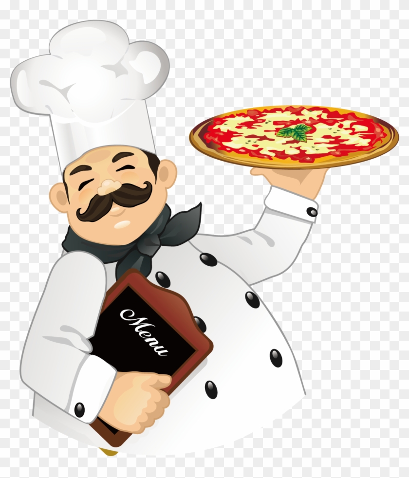 Pizza Italian Cuisine Chef Salad Antipasto - Chef Png #177132