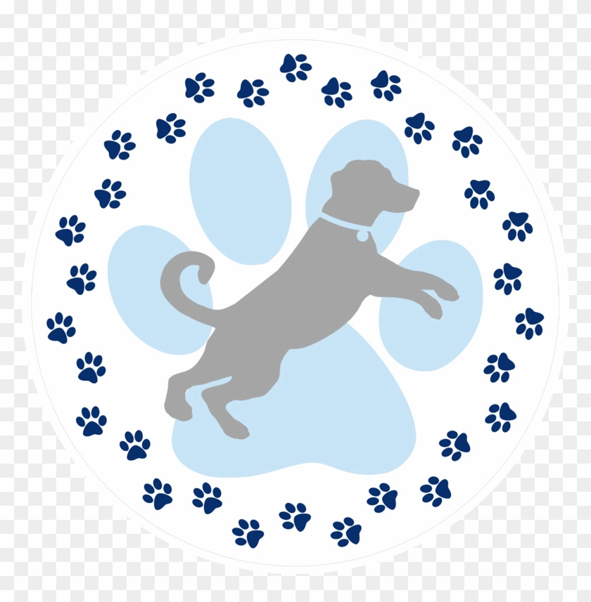 Dog Paw Prints Screen Door Magnets - Etiquetas Tumblr Png #177172