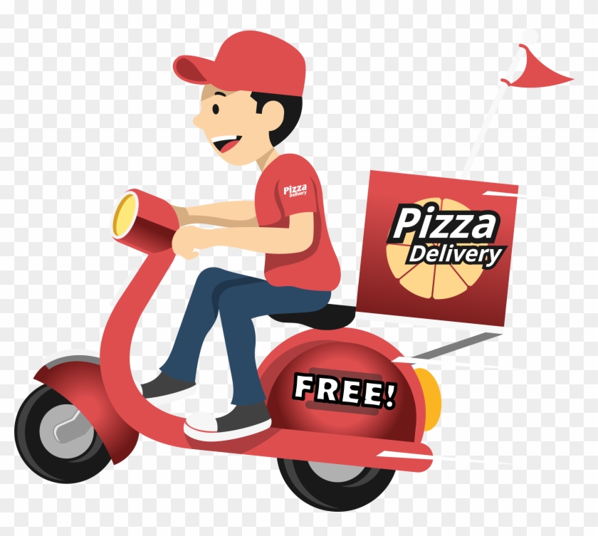 Free Delivery - Pizza Free Delivery Logo #177178